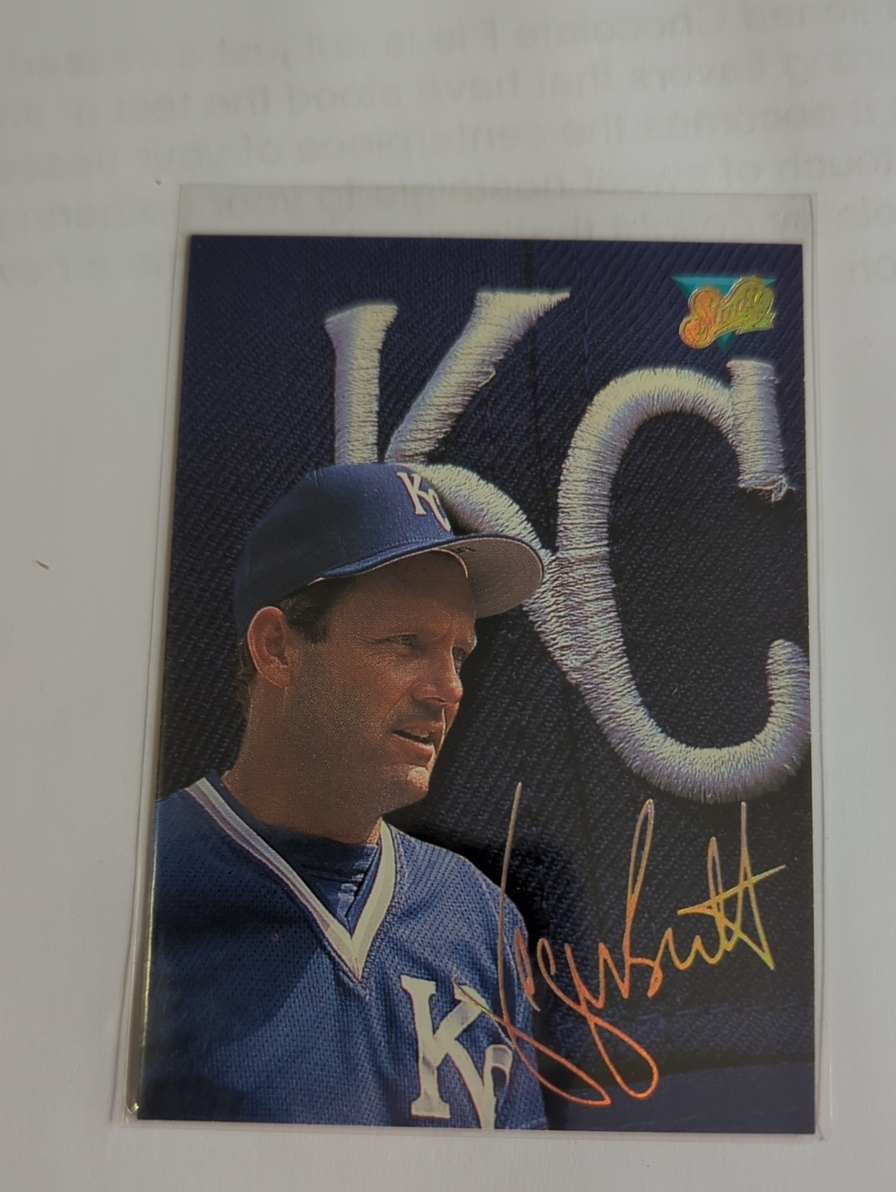 1993 Studio George Brett Kansas City Royals #25